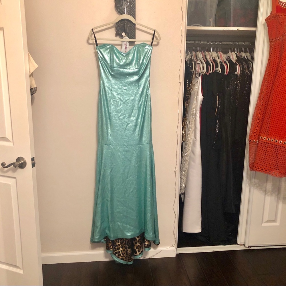 NWT TWENTYCLUNY - mermaid sequins gown